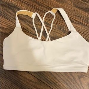 Lululemon sports bra-white